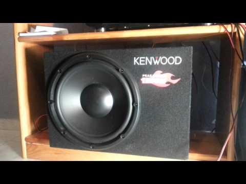 1200 WATS SUBWOOFER!! Kenwood ksc-w1200b (MAX VOLUME) - Dark Horse Katty Perry