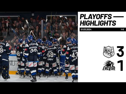 HC La Chaux-de-Fonds vs. EHC Visp | Swiss League Playoffs Highlights - 01 mars, 2024