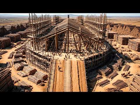 Wie die Arche Noah GEBAUT Wurde | Der Alltag der von GOTT Auserwählten Zimmerleute