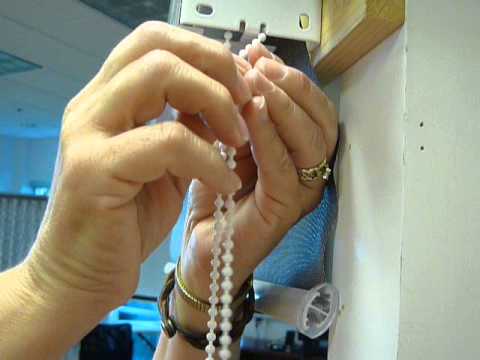Replacing or Moving Bead Chain Stop Ball
