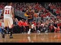 LeBron James Performance in Chicago Evens.