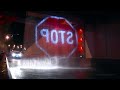 Water Used To Project A Stop Sign In Sydney TRW CLIPS