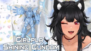 Gunpla Handcam: Custom #3 Light Blue Shining Gundam🎀💙✨