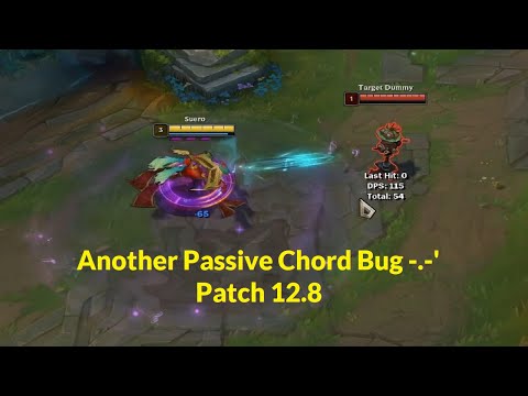 New Sona Passive Chord bug... Patch 12.8