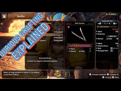 Monster Hunter Rise Sunbreak: Qurious Weapon Crafting Guide