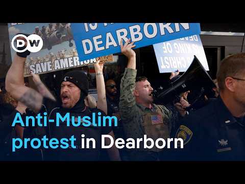 Anti-Muslim protest in Dearborn reignites debate over Islam and politics in America | DW News