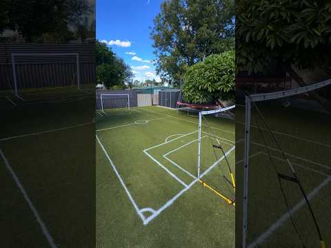 Transforming our Backyard into a Soccer Field