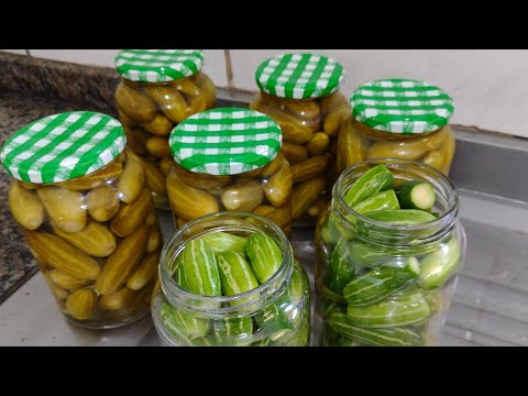 Vídeo: Como fazer conserva de pepino: perguntas e respostas