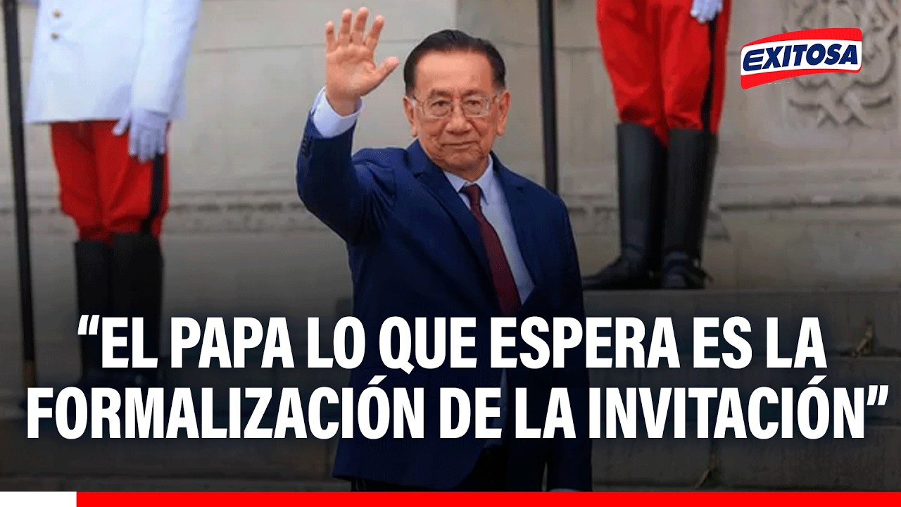 🔴Presidente Balcázar sobre invitación al papa León XIV al Perú: “Se tiene que cumplir la formalidad”