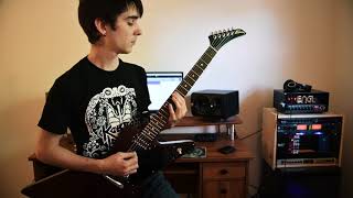 &quot;The Dark Sentencer&quot; (Coheed and Cambria) Guitar Playthrough by Brandon Mullin