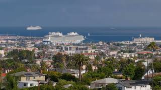 Ovation of the Seas Leaving Port of Los Angeles June 06 2025   3 pm