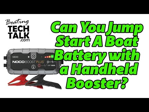 Will a Handheld Jump Starter Harm My Boat Batteries?