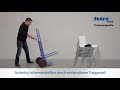Fetra Stuhlkarre 1300mm hoch Traggestell einhängbar mit Luft-Bereifung-youtube_img