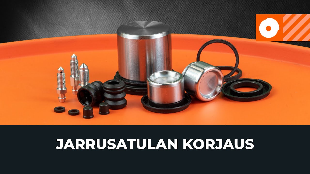 Kuinka vaihtaa jarrusatula korjaussarja autoon