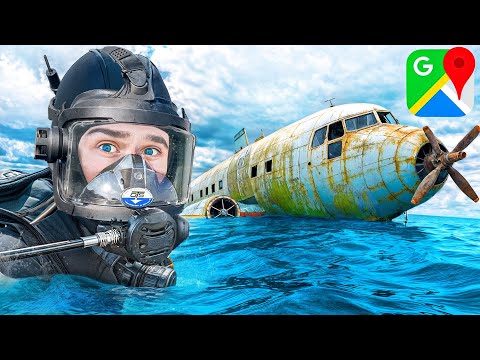 Ich Erkunde die Mysteriösesten Google Maps Orte!