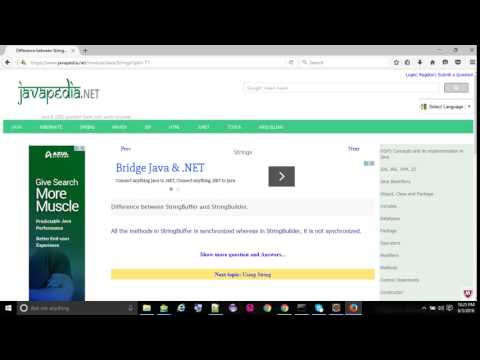 Difference Between Stringbuffer And Stringbuilder Javapedia Net