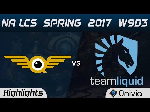 FLY vs TL Highlights Game 3 NA LCS Spring 2017 W9D3 FlyQuest vs Team Liquid