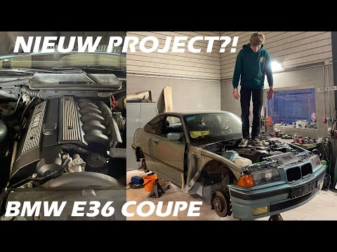 Nieuwe Project Auto?! | BMW E36 COUPE 2,5L 6 Cylinder | StreetFluence