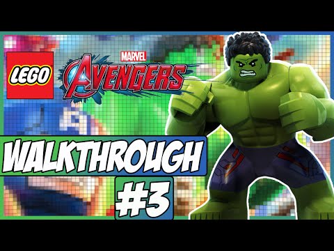 LEGO Marvel Avengers Walkthrough Ep.3 w/Angel - The First Avenger!