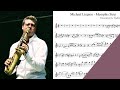 Michael Lington - Memphis Strut LIVE alto saxophone sheet music transcriotion