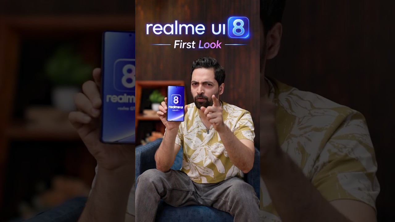realme UI 8 First Look 🤯 #shorts