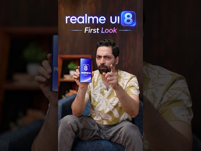 realme UI 8 First Look ???? #shorts