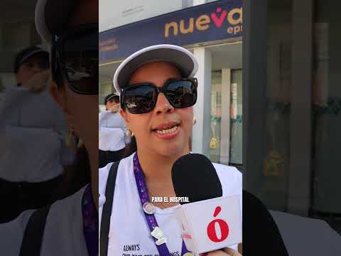 Así fue la marcha de las ‘batas blancas’ por crisis en el hospital de Cúcuta