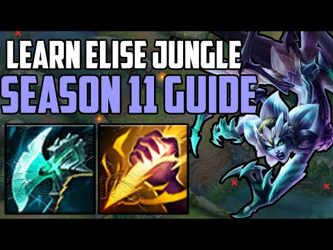 Elise Jungle Guide Season 11 (Master Tier Case Study)