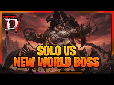 Diablo 4 Season 11 *New World Boss Solo : Maximum Difficulty Azmodan With New INSANE DROPS