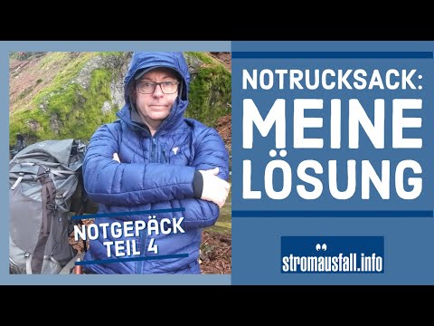 Notfallgepäck - meine Lösung | Equipment-Vorstellung, Übernachtungstest