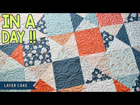 Sea Glass Sands | Hourglass Quilt Block | Scrappy Quilt Patterns | Quick and Easy Quilt Pattern