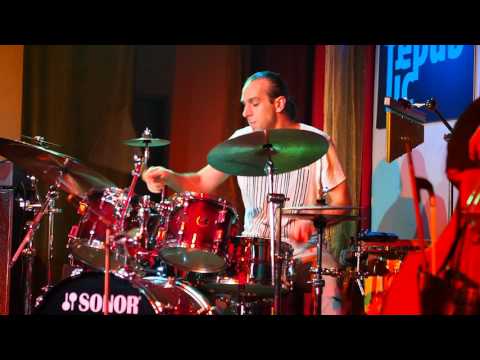 Awesome, impressive drum solo by Jiří Stivín junior from The Hammond Glory jazz band