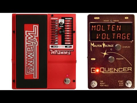 G Quencer .:. Revolutionary DigiTech Whammy Controller .:. 8 Modes Demo .:. by Molten Voltage