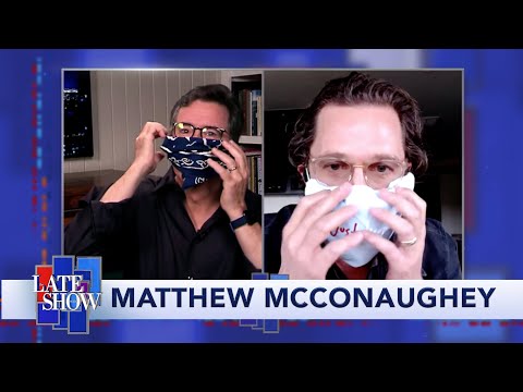 Matthew McConaughey Introduces Stephen To The Man Behind The Bandito Bandana