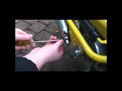 Hercules CB1 mit und ohne Dämpfer