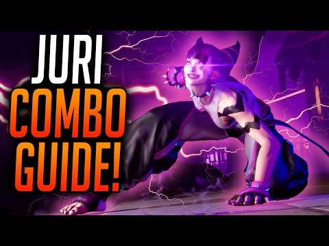 STREET FIGHTER 6 JURI COMBOS! Starter Combo Guide
