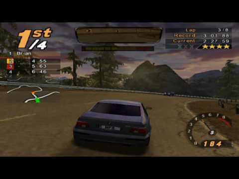 Need for Speed: Hot Pursuit 2, 8 Laps Alpine Trail - BMW M5