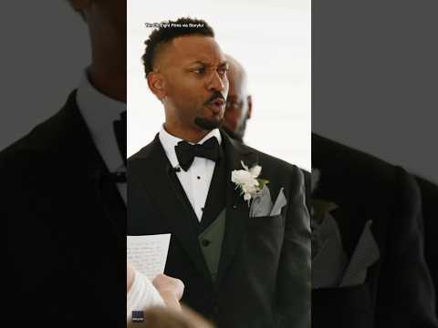 This bride made a joke during her wedding ceremony 😂