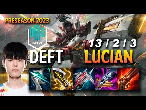DK Deft LUCIAN vs APHELIOS ADC - KR Ranked