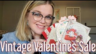 Vintage Valentine Cards and Ephemera FOR SALE!