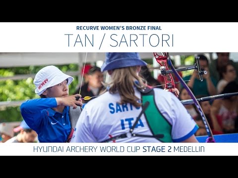 Tan Ya-Ting v Guendalina Sartori – Recurve Women’s Bronze Final | Medellin 2016