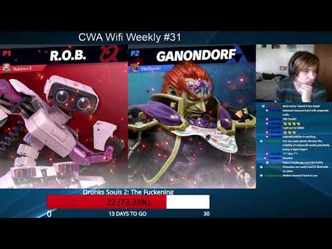 CWA Wifi Weekly 31 - Skitsu (R.O.B.) vs Tikitorch (Ganondorf) Losers Semifinals