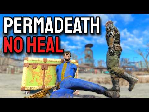 I Played Fallout 4 Permadeath, But I Cannot Heal