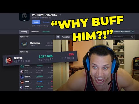 Tyler1 RAGES Over Graves Win rate
