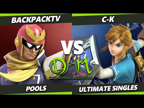 DAT MM 327 - BackpackTV (Captain Falcon) Vs. C-K (Link) Smash Ultimate - SSBU