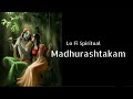 Madhurashtakam (slowed & reverb) - Krishna Bhajan | Adharam Madhuram x Lord Krishna