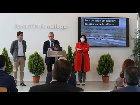 Presentacin del Corredor Verde del Guadalhorce, el nuevo gran proyecto de la Diputacin de Mlaga