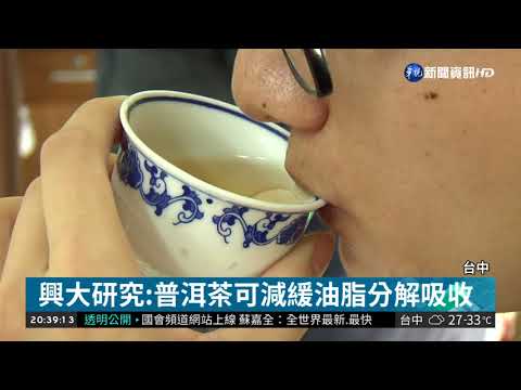 減肥喝普洱! 普洱消脂素比綠茶多3倍