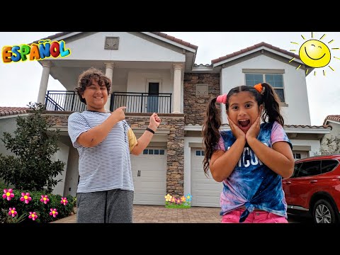 MARIA CLARA Y JP EN SU NUEVA CASA Y UNA RULETA MÁGICA! Maria and JP in her new home