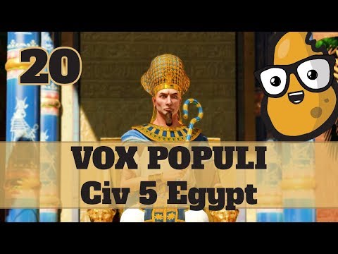 Civ 5 Vox Populi Egypt Ep. 20 - Let's Play Civ 5 Egypt Vox Populi Mod